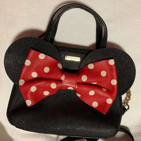 Kate Spade crossbody bag .New York Disney minie mouse